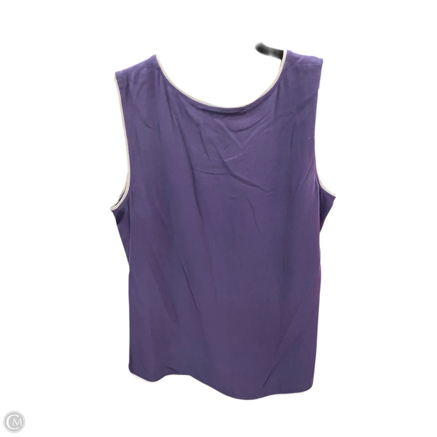 Blouse Sleeveless By Eileen Fisher In Navy, Size: Xs