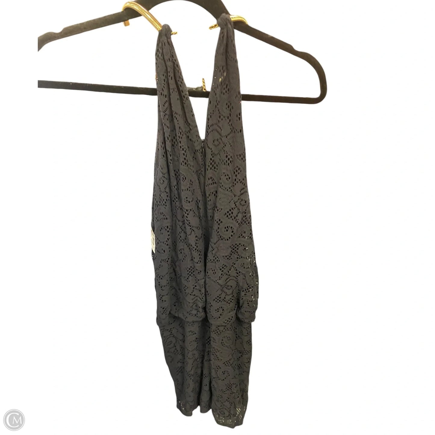 Dress Casual Short By Laundry In Black & Gold, Size: 2
