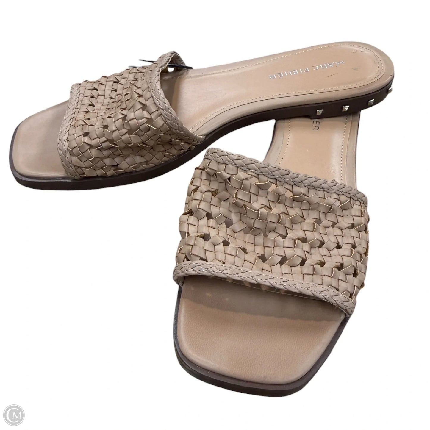 Sandals Flats By Marc Fisher In Tan, Size: 7