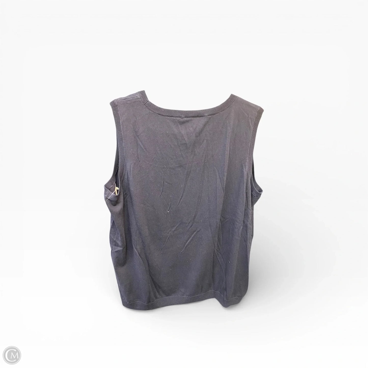 Sweater Short Sleeve By Talbots In Navy, Size: 2x