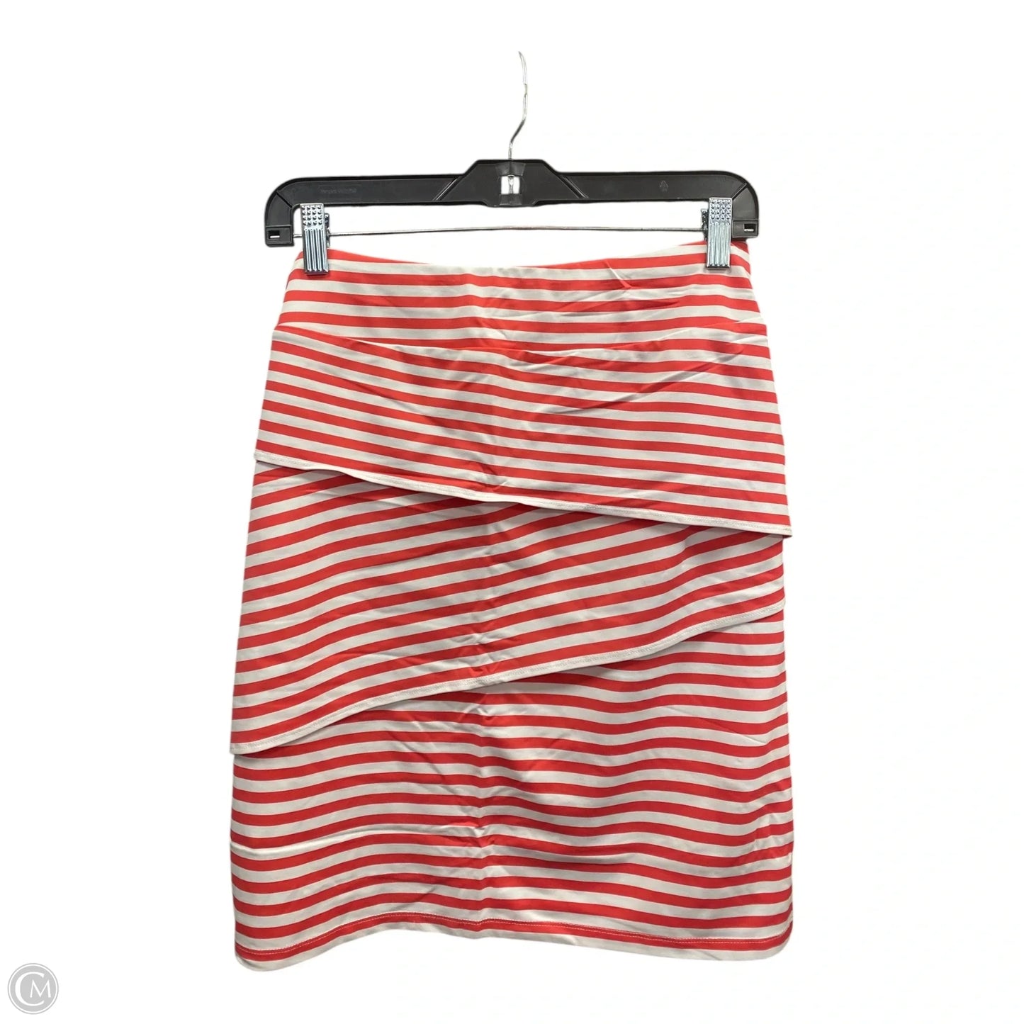 Skirt Mini & Short By J Mclaughlin In Striped Pattern, Size: M