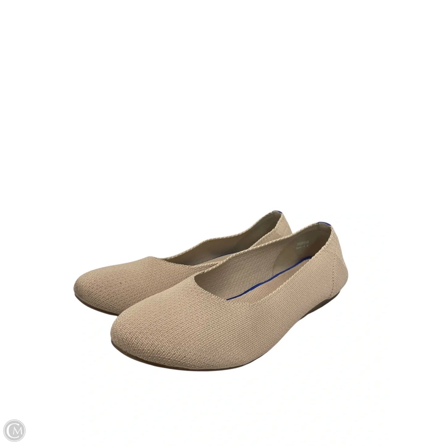 Shoes Flats By Clothes Mentor In Tan, Size: 9.5