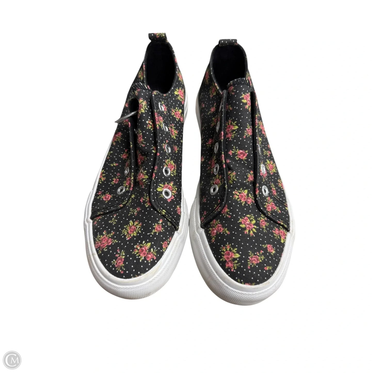 Shoes Sneakers By Serra In Floral Print, Size: 7