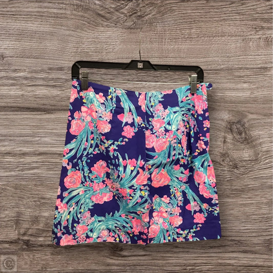 Skirt Designer By Lilly Pulitzer In Floral Print, Size: 4