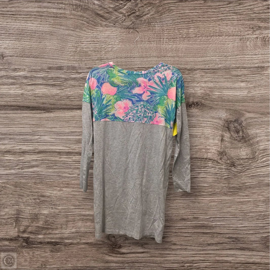 Dress Designer By Lilly Pulitzer In Grey & Pink, Size: Xs