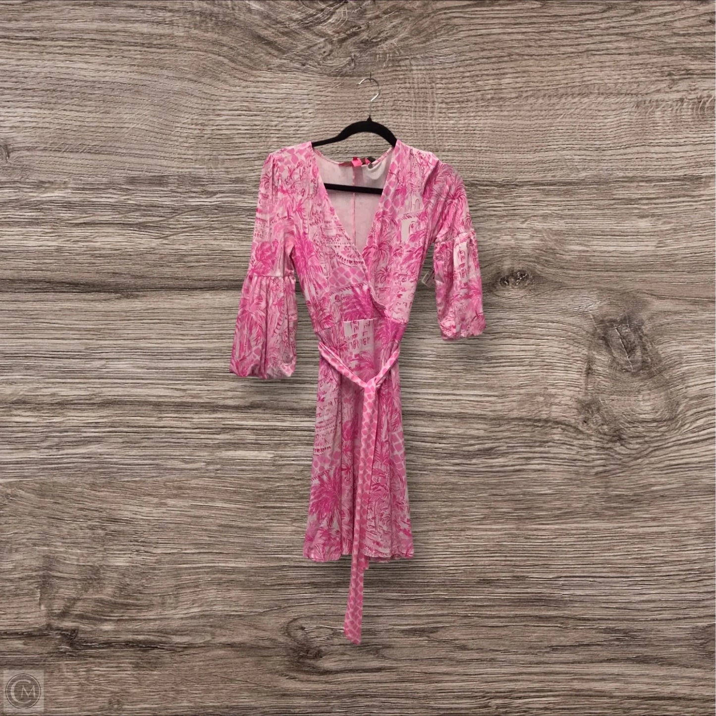 Dress Designer By Lilly Pulitzer In Pink & White, Size: Xs