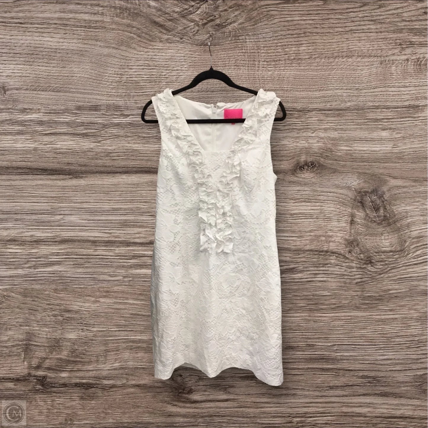 Dress Designer By Lilly Pulitzer In White, Size: 14