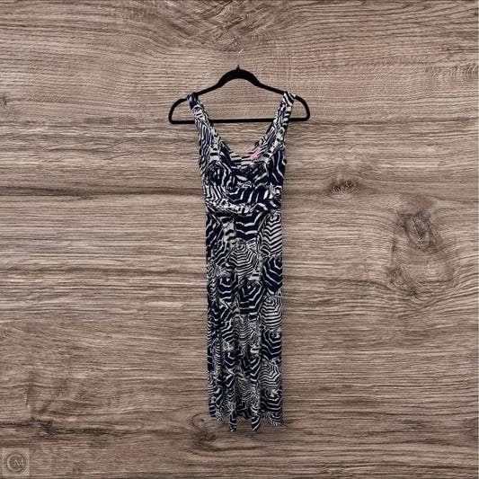 Dress Designer By Lilly Pulitzer In Blue & White, Size: Xs