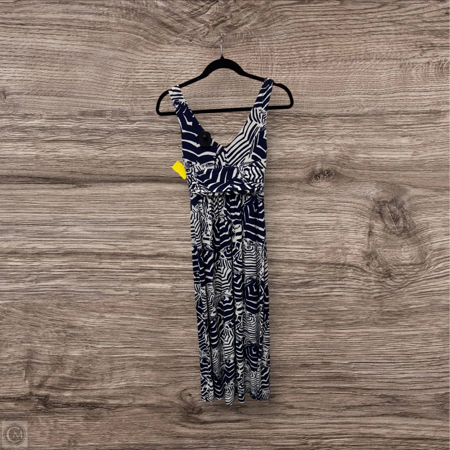 Dress Designer By Lilly Pulitzer In Blue & White, Size: Xs