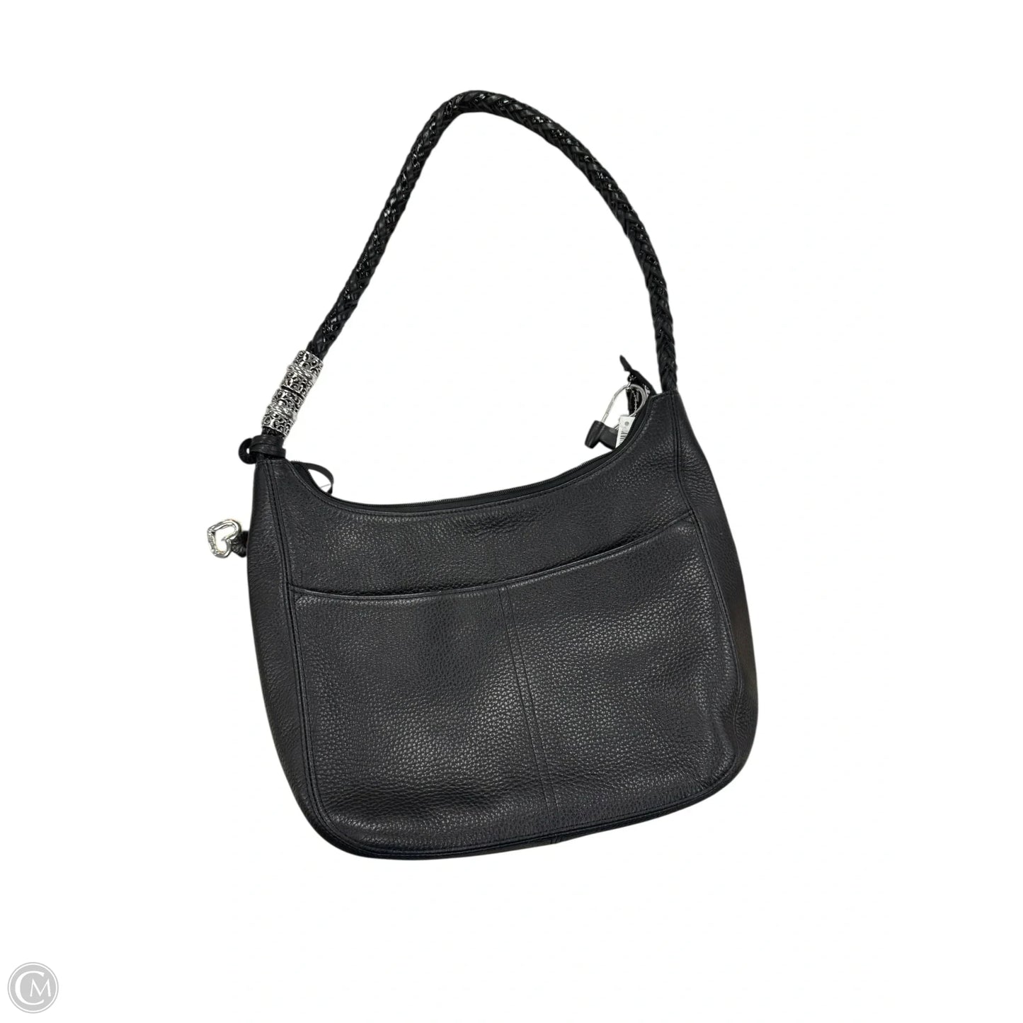 Handbag Leather By Brighton, Size: Medium