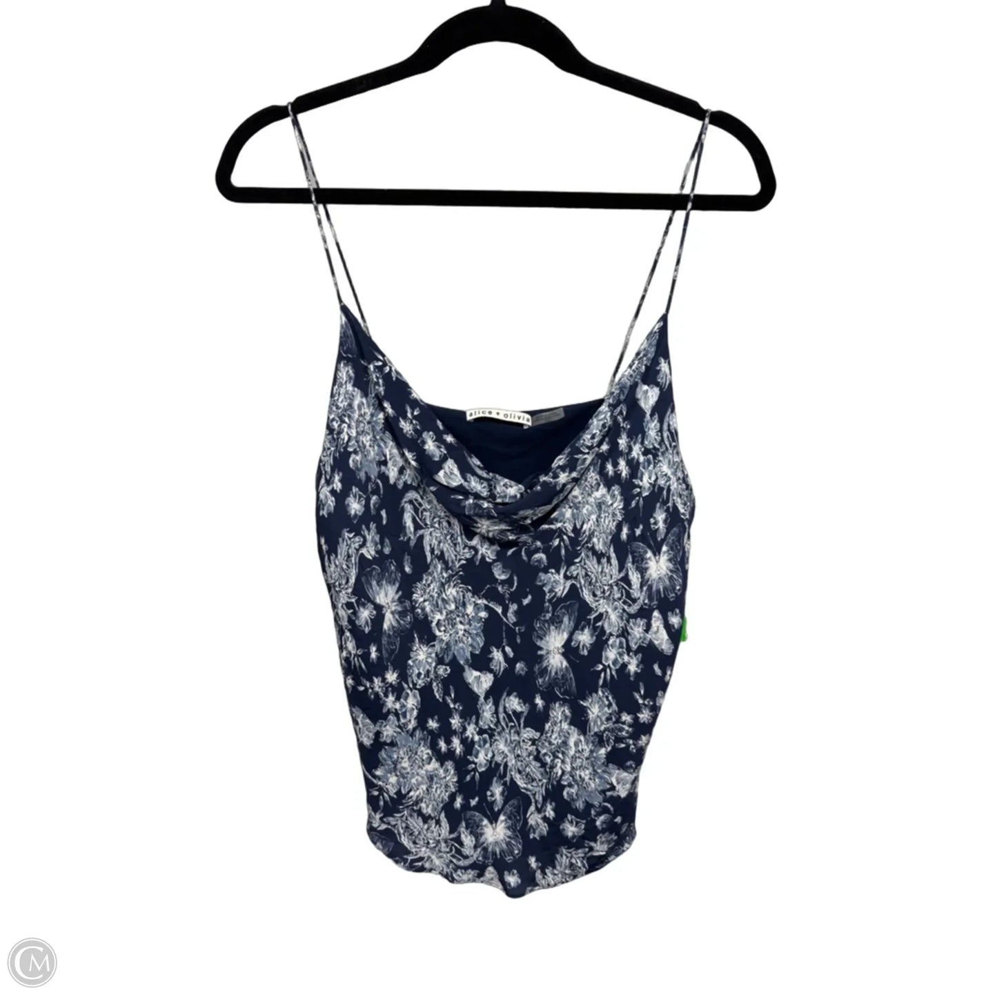 Top Sleeveless Designer By Alice + Olivia In Animal Print, Size: L