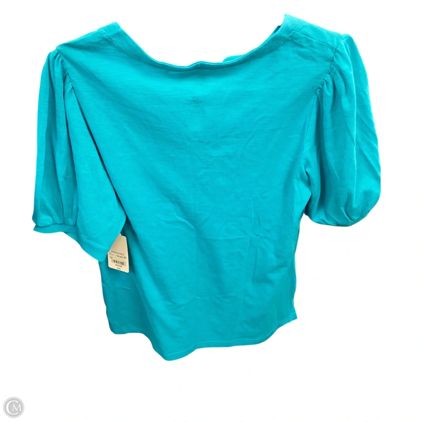 Top Short Sleeve By St Johns Bay In Green, Size: M