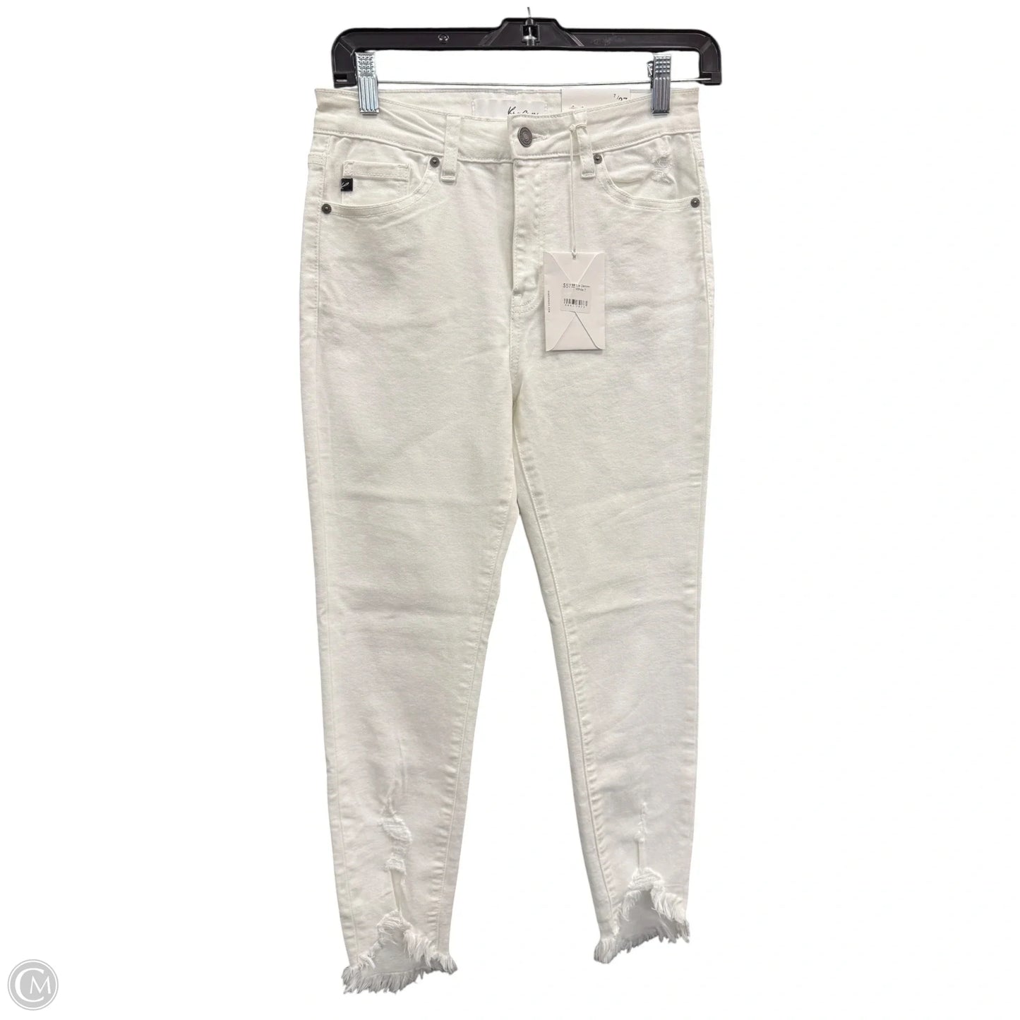 Jeans Skinny By Kancan In White, Size: 6