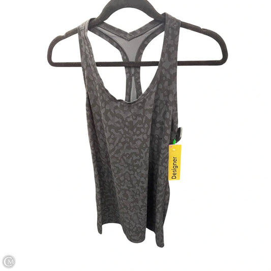 Athletic Tank Top By Lululemon In Animal Print, Size: M