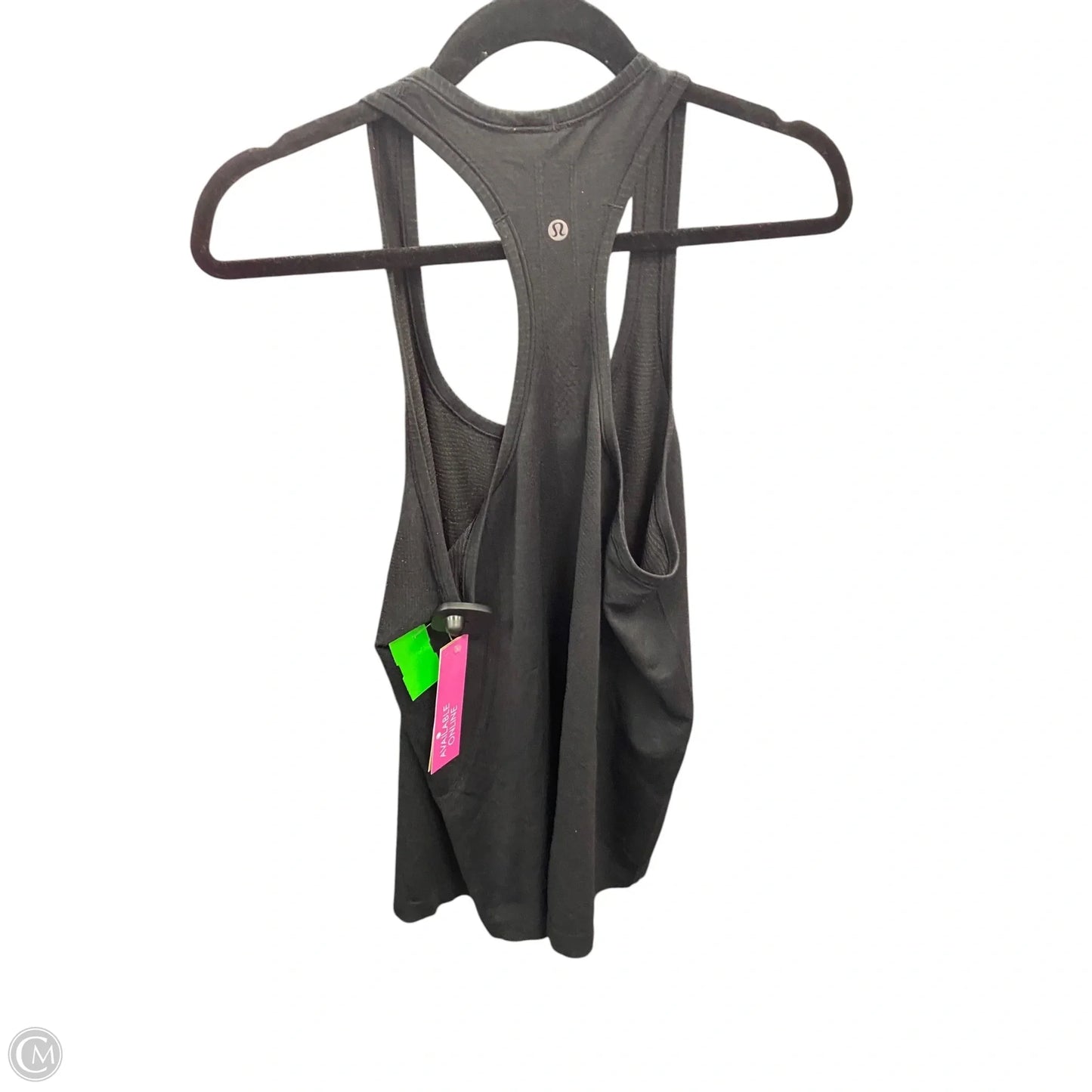 Athletic Tank Top By Lululemon In Black, Size: M