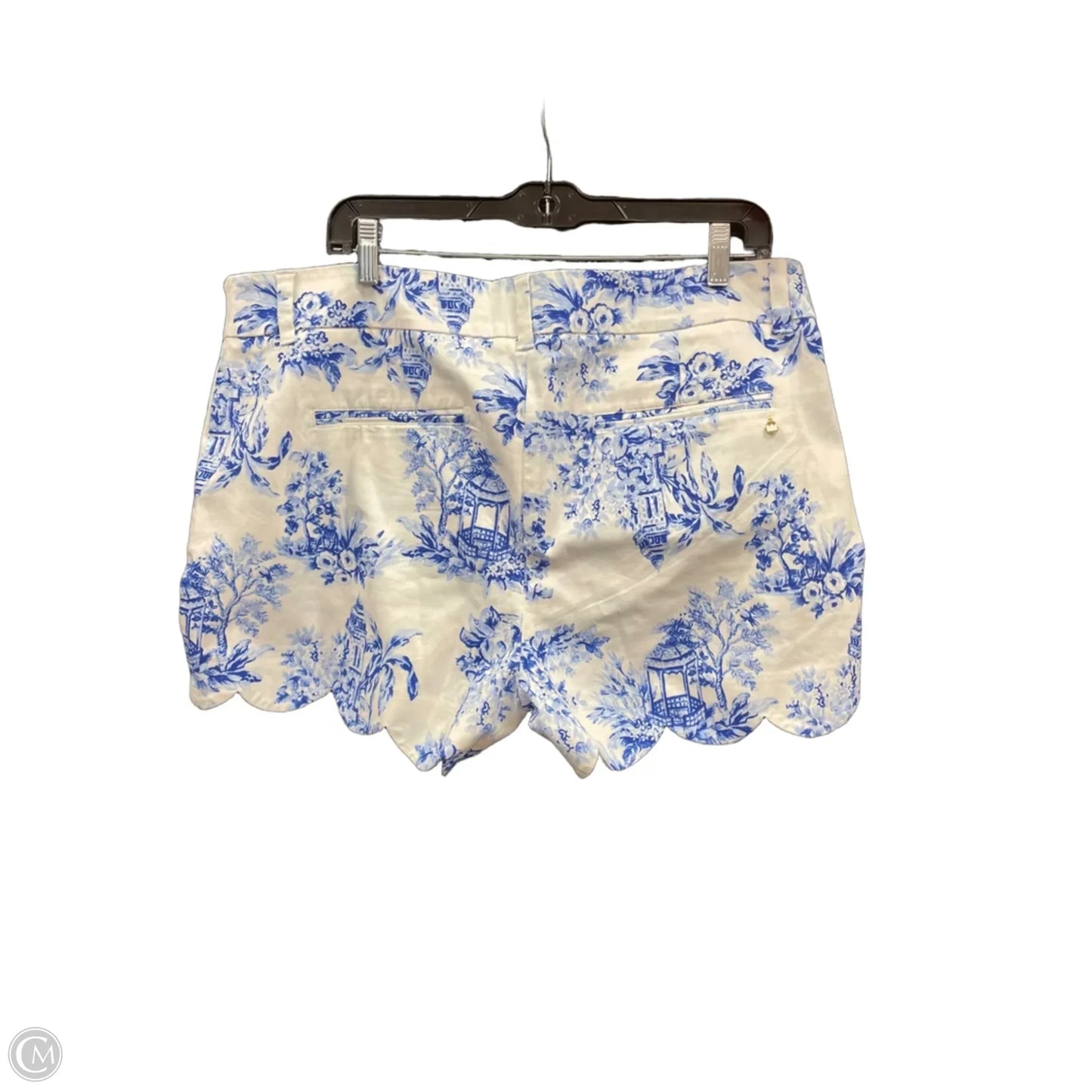 Shorts By Crown And Ivy In Blue & White, Size: 16