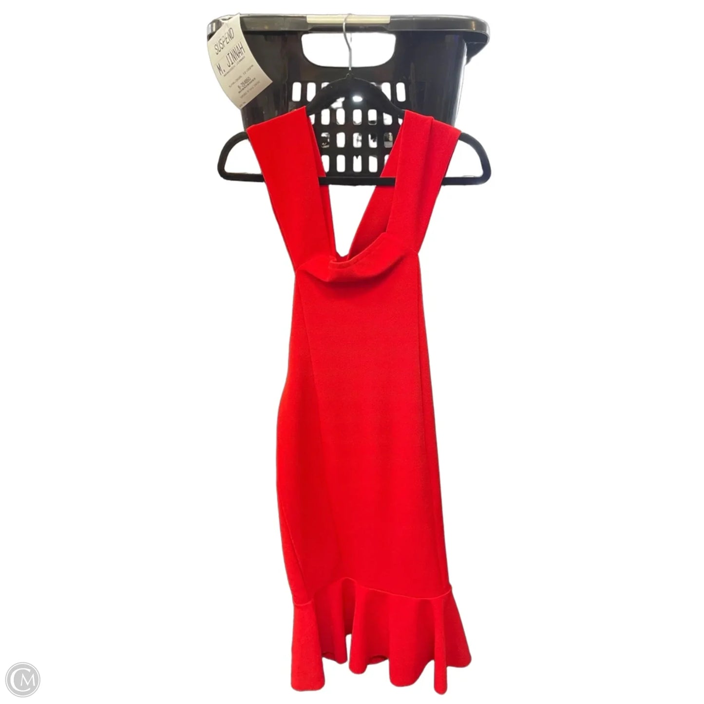 Dress Casual Midi By Clothes Mentor In Red, Size: 10
