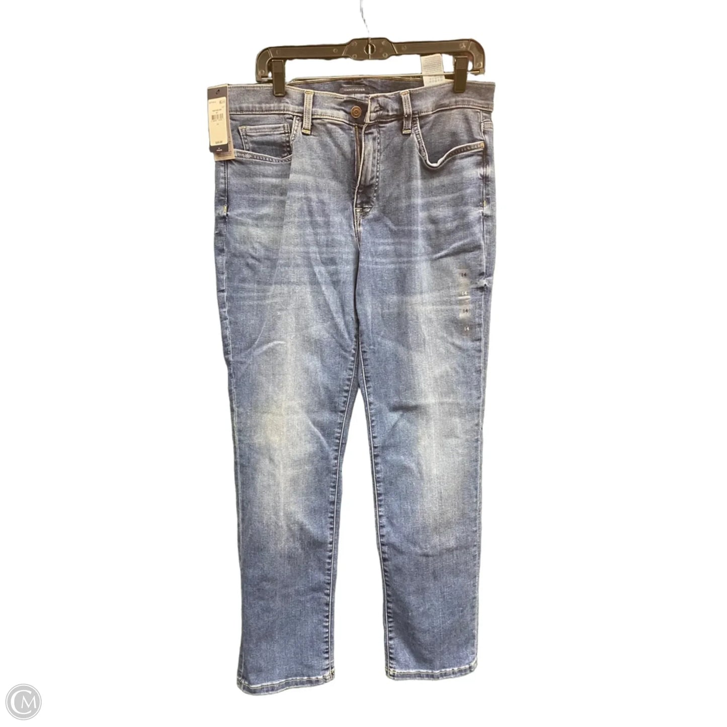 Jeans Straight By Tommy Hilfiger In Blue, Size: 14