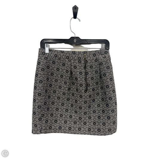 Skirt Mini & Short By Blue Rain In Black & Cream, Size: M