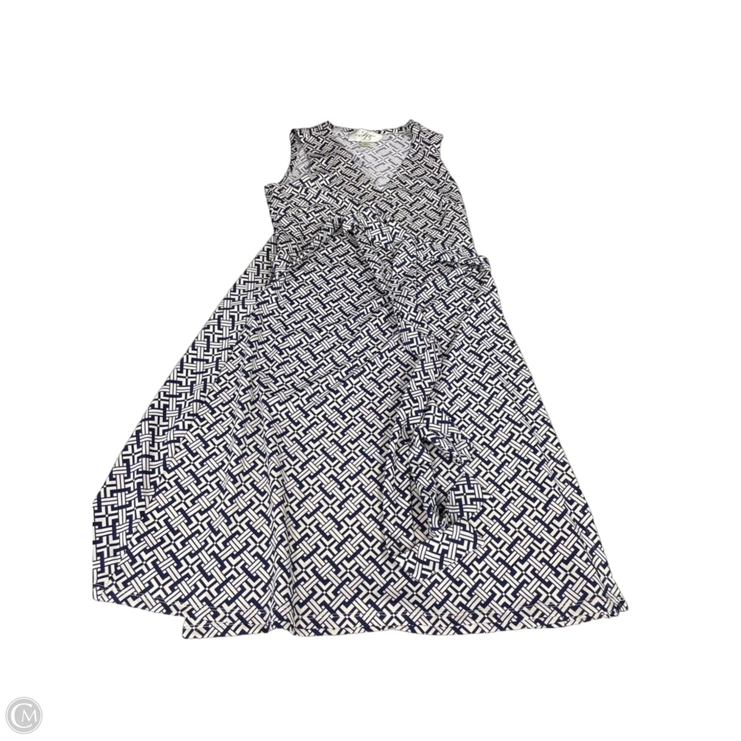 Dress Casual Short By Julie Brown In Geometric Pattern, Size: S