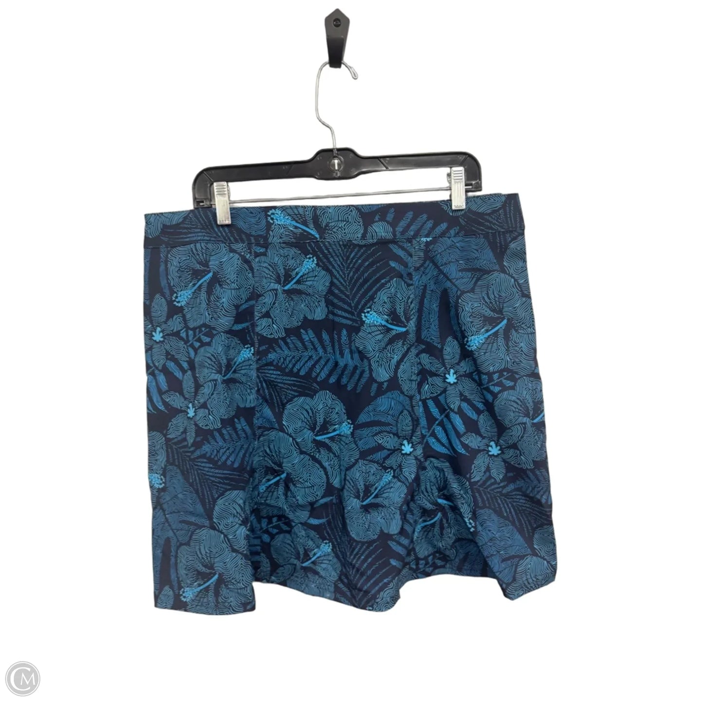 Skirt Mini & Short By Clothes Mentor In Floral Print, Size: Xl