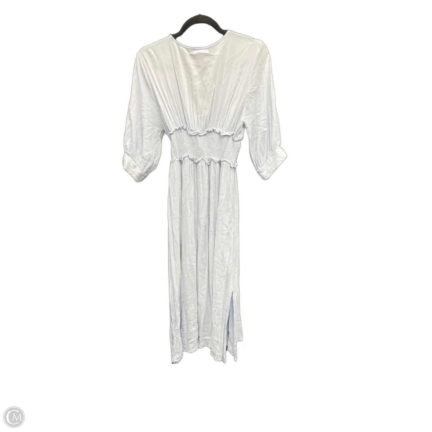 Dress Casual Midi By Vestique In Blue, Size: S