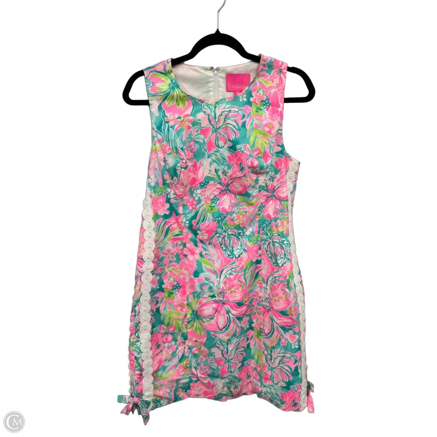 Dress Designer By Lilly Pulitzer In Floral Print, Size: 10