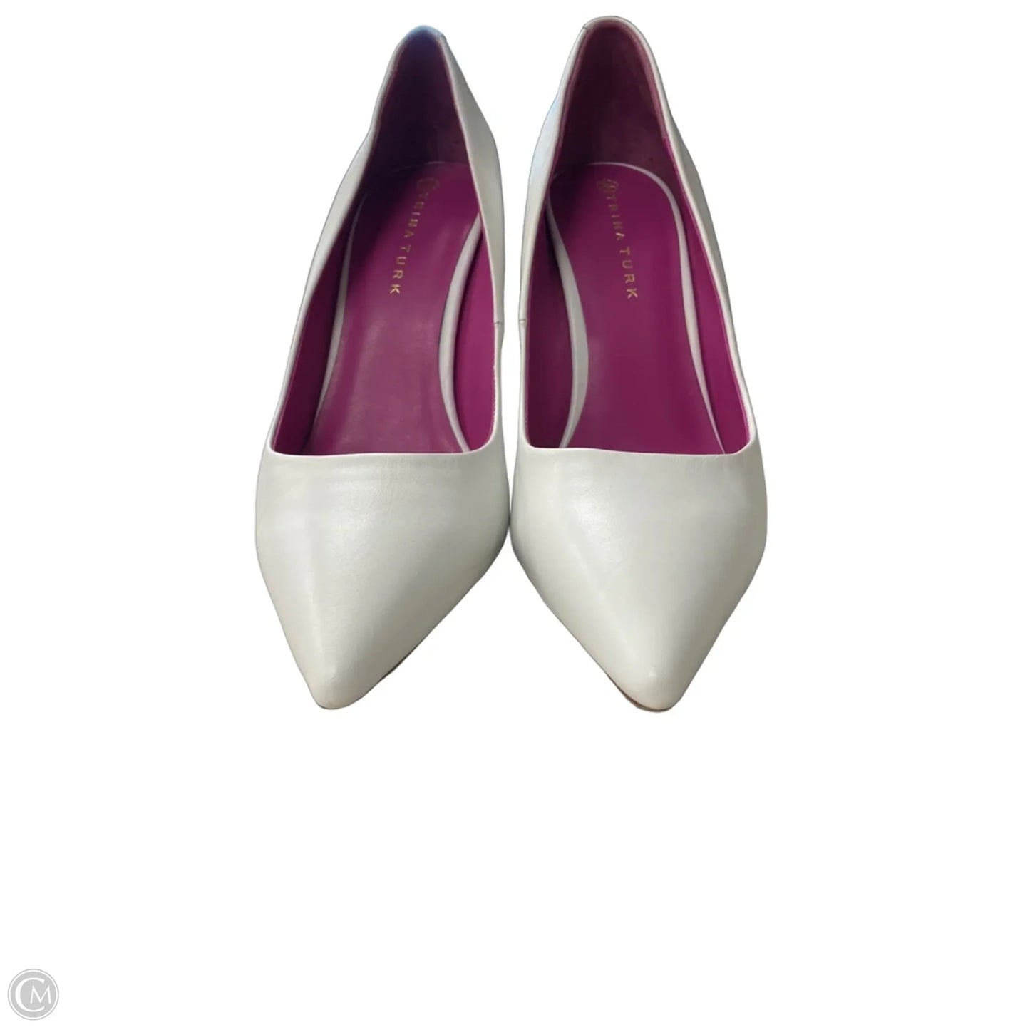 Shoes Heels Stiletto By Trina Turk In White, Size: 8.5
