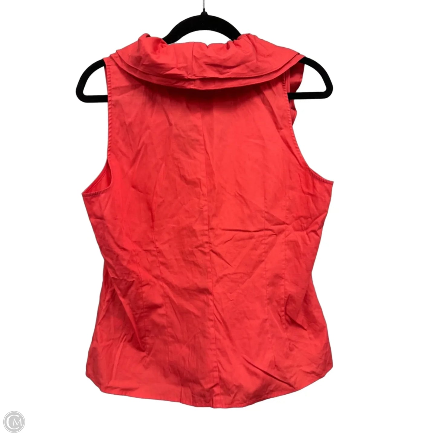 Top Sleeveless By Lauren By Ralph Lauren In Coral, Size: L