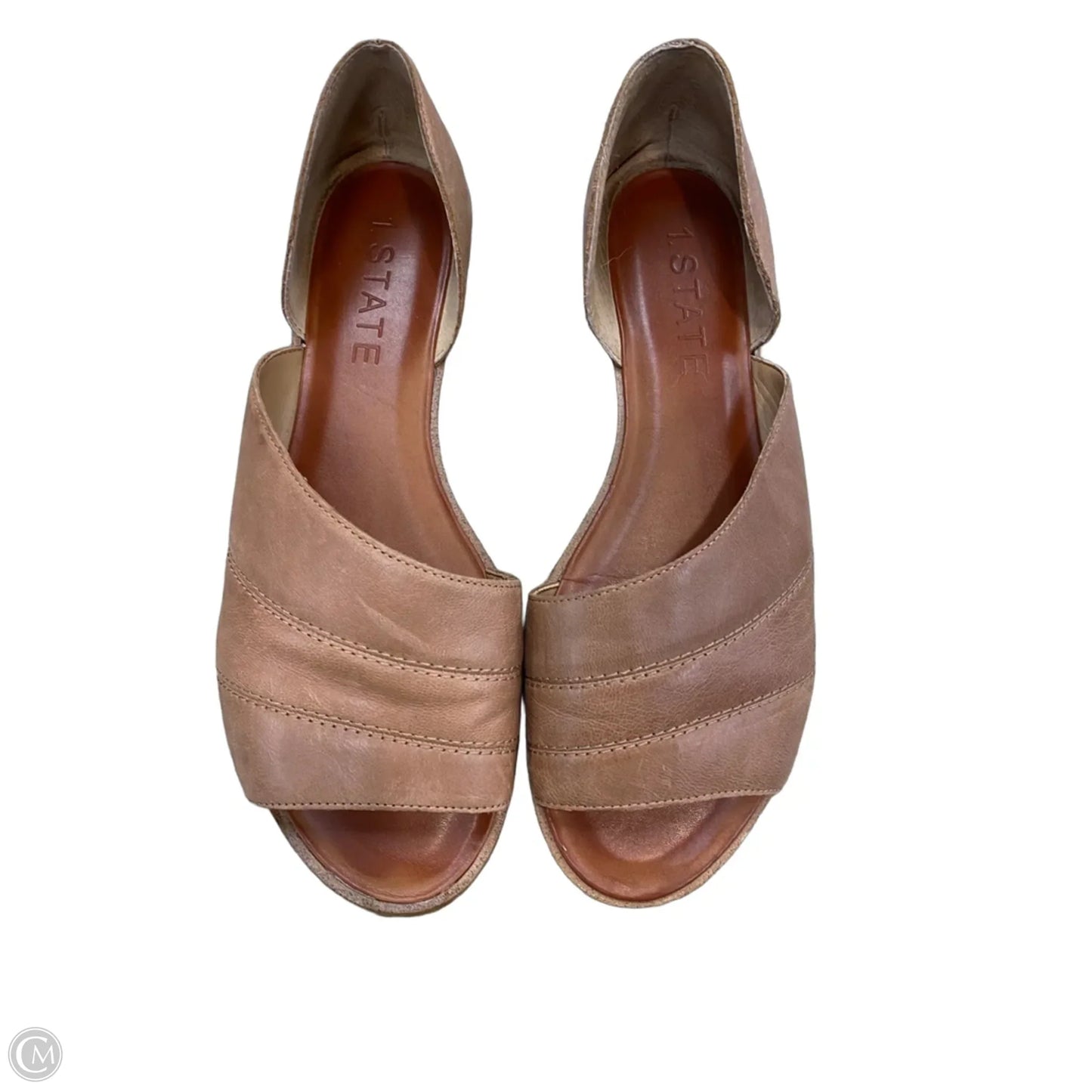 Sandals Flats By 1.state In Brown, Size: 8