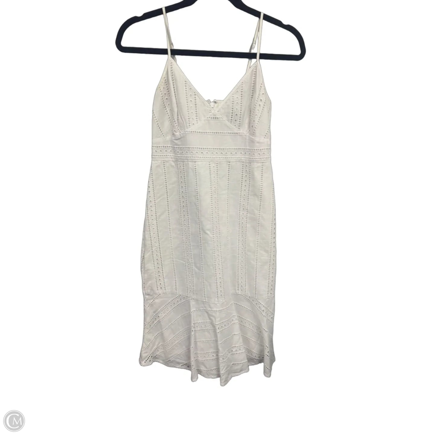 Dress Casual Short By Banana Republic In White, Size: 0p