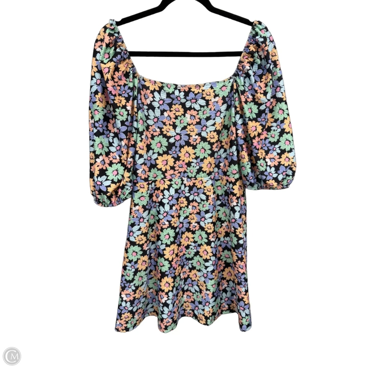 Dress Casual Short By Clothes Mentor In Floral Print, Size: 10