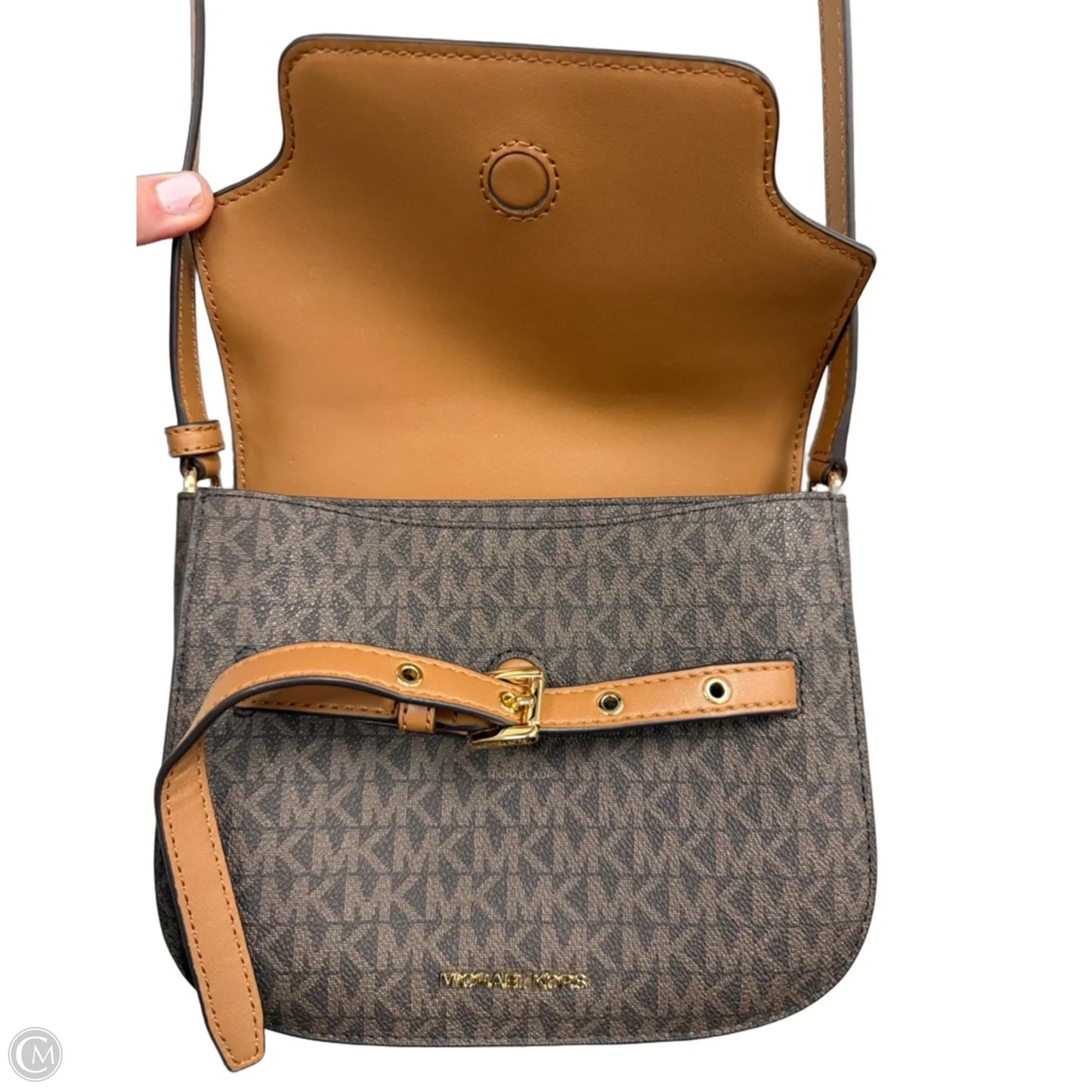 Crossbody Designer By Michael Kors, Size: Small