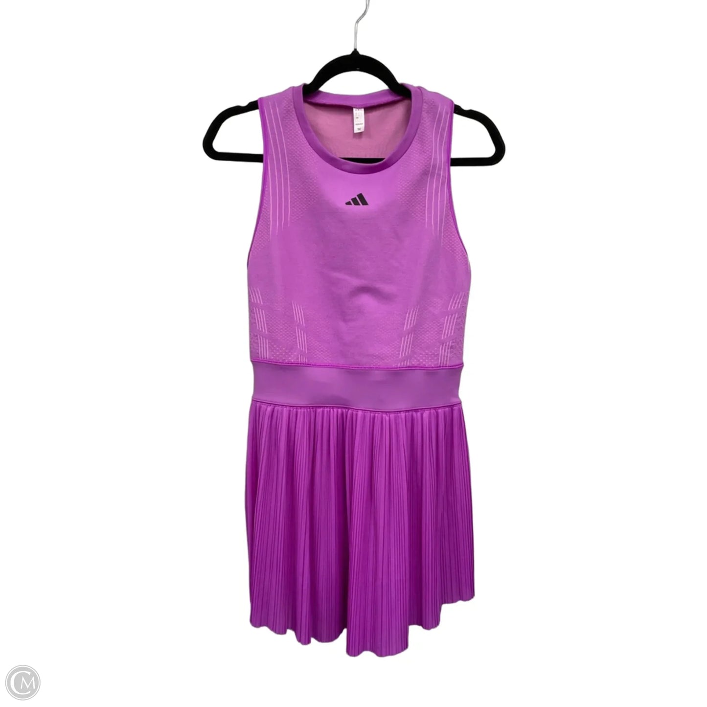 Athletic Dress By Adidas In Purple, Size: L