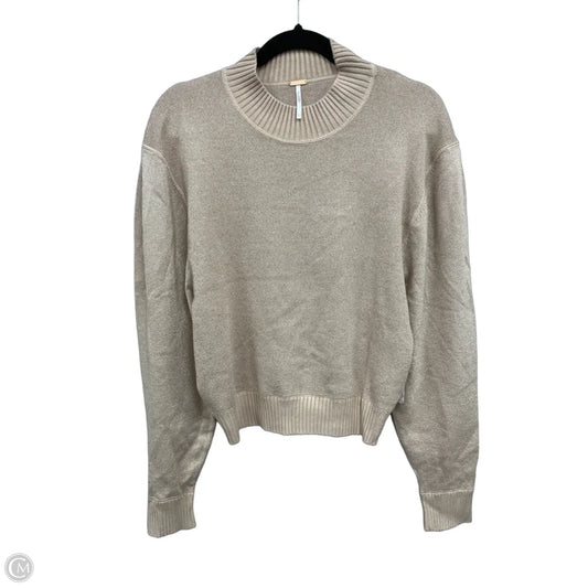 Sweater By Free People In Rose Gold, Size: L
