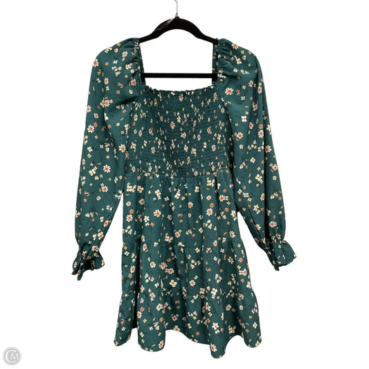 Dress Casual Short By Inspired Hearts In Floral Print, Size: Xl