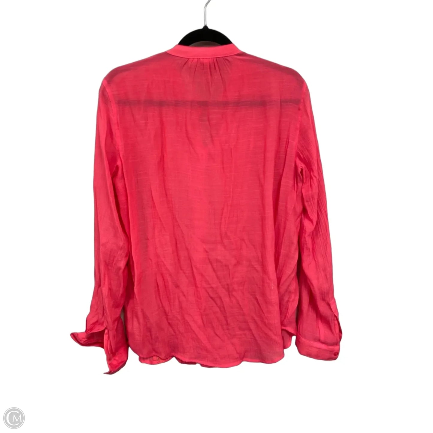 Top Long Sleeve By Gap In Navy, Size: M