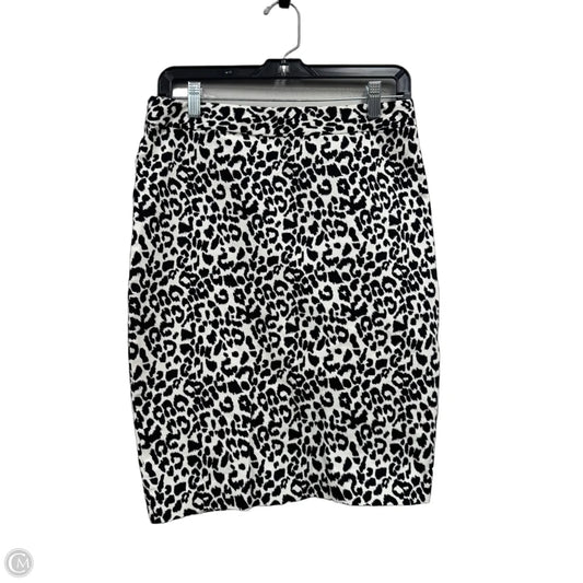 Skirt Mini & Short By Ann Taylor In Animal Print, Size: 6