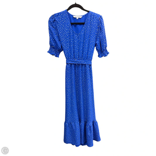 Dress Casual Midi By Clothes Mentor In Polkadot Pattern, Size: M