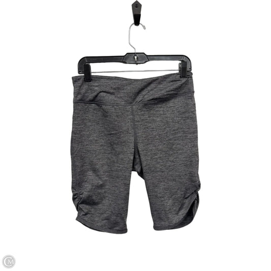 Athletic Shorts By Gaiam In Grey, Size: L