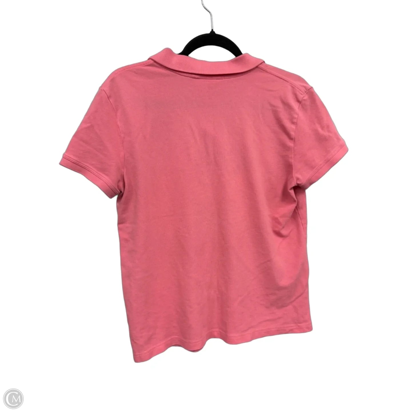 Top Short Sleeve Designer By Lilly Pulitzer In Coral, Size: Xl