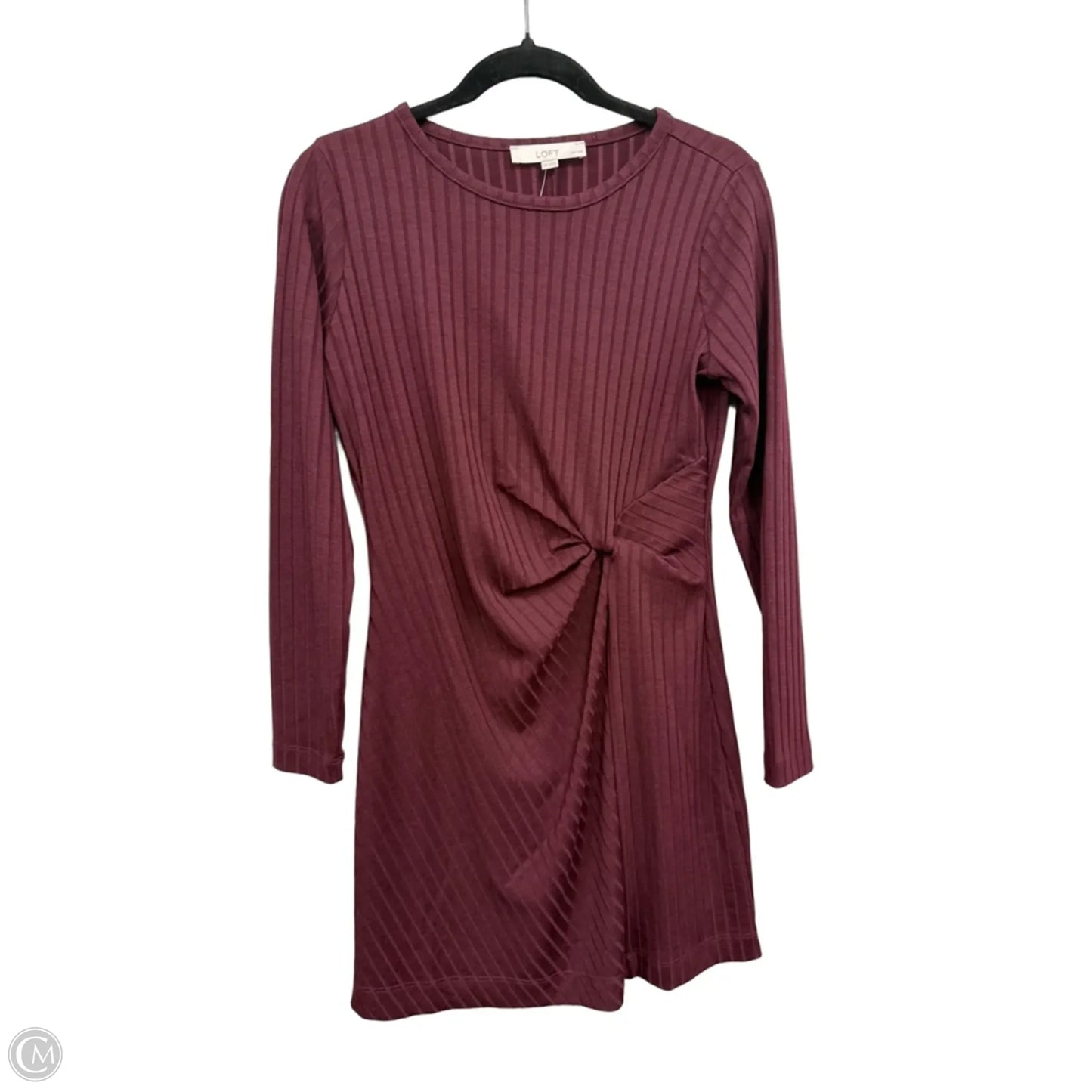 Dress Casual Short By Loft In Maroon, Size: Sp