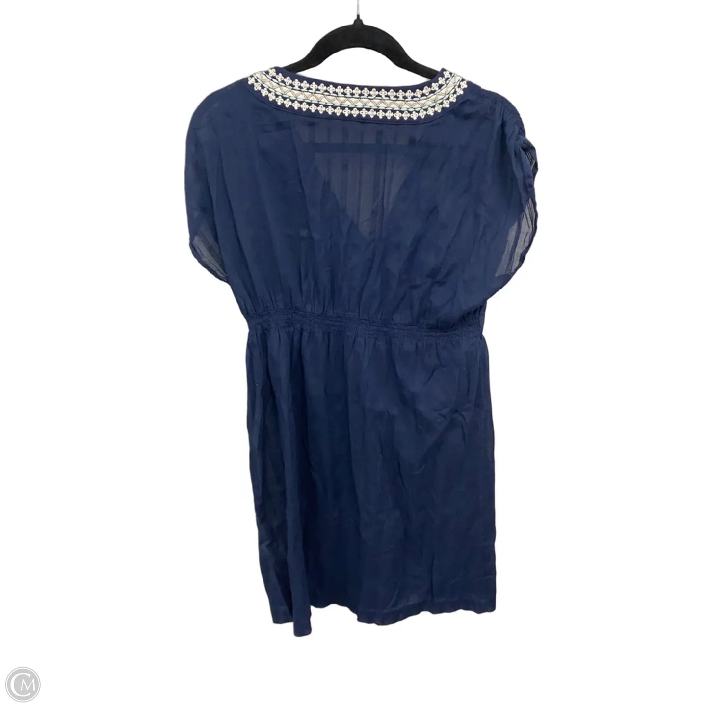 Swimwear Cover-up By Vineyard Vines In Blue & White, Size: S