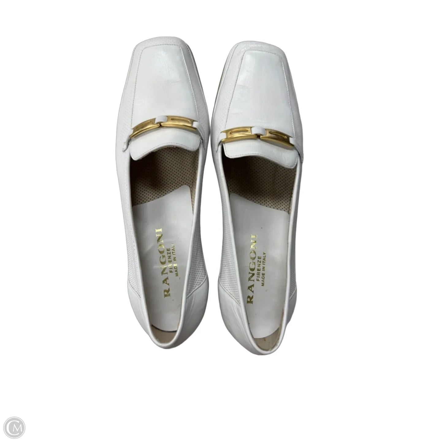 Shoes Heels Block By Clothes Mentor In White, Size: 10