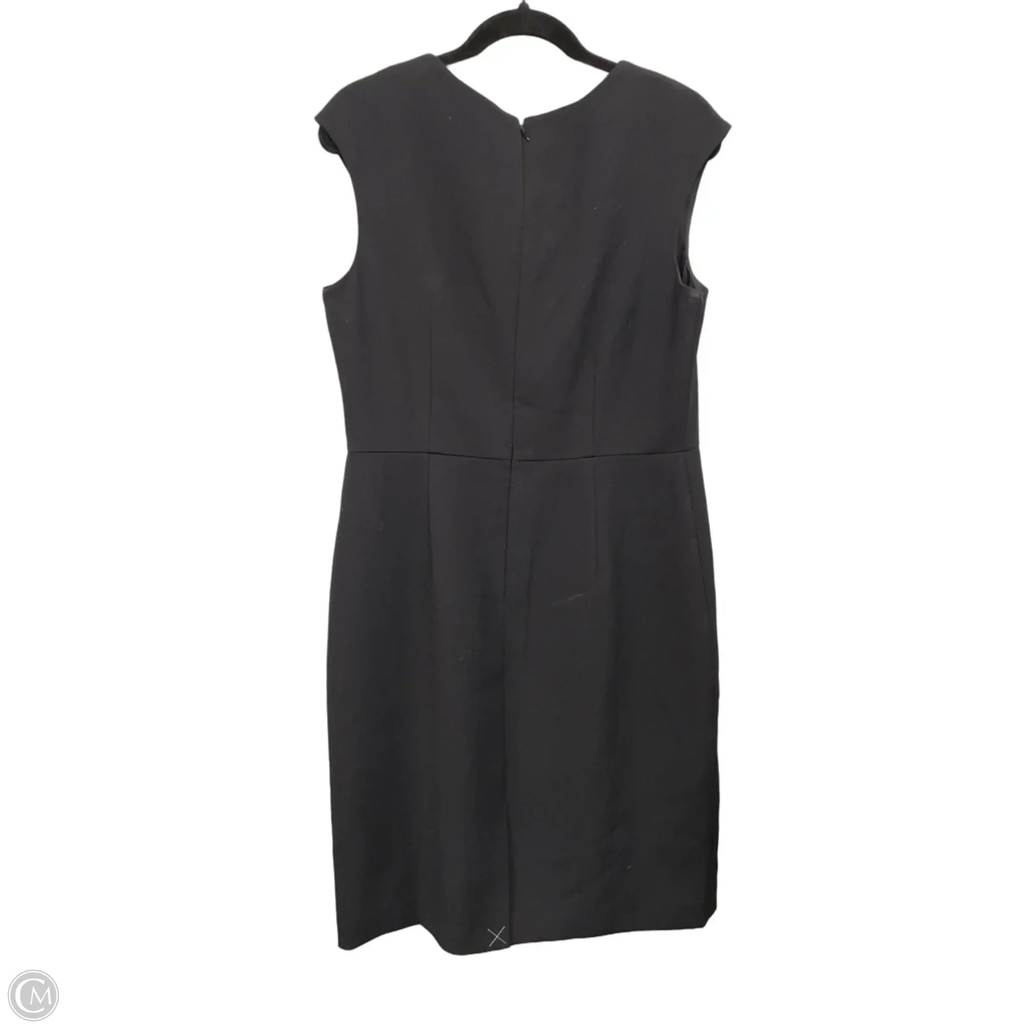 Dress Casual Midi By Ann Taylor In Black, Size: 12