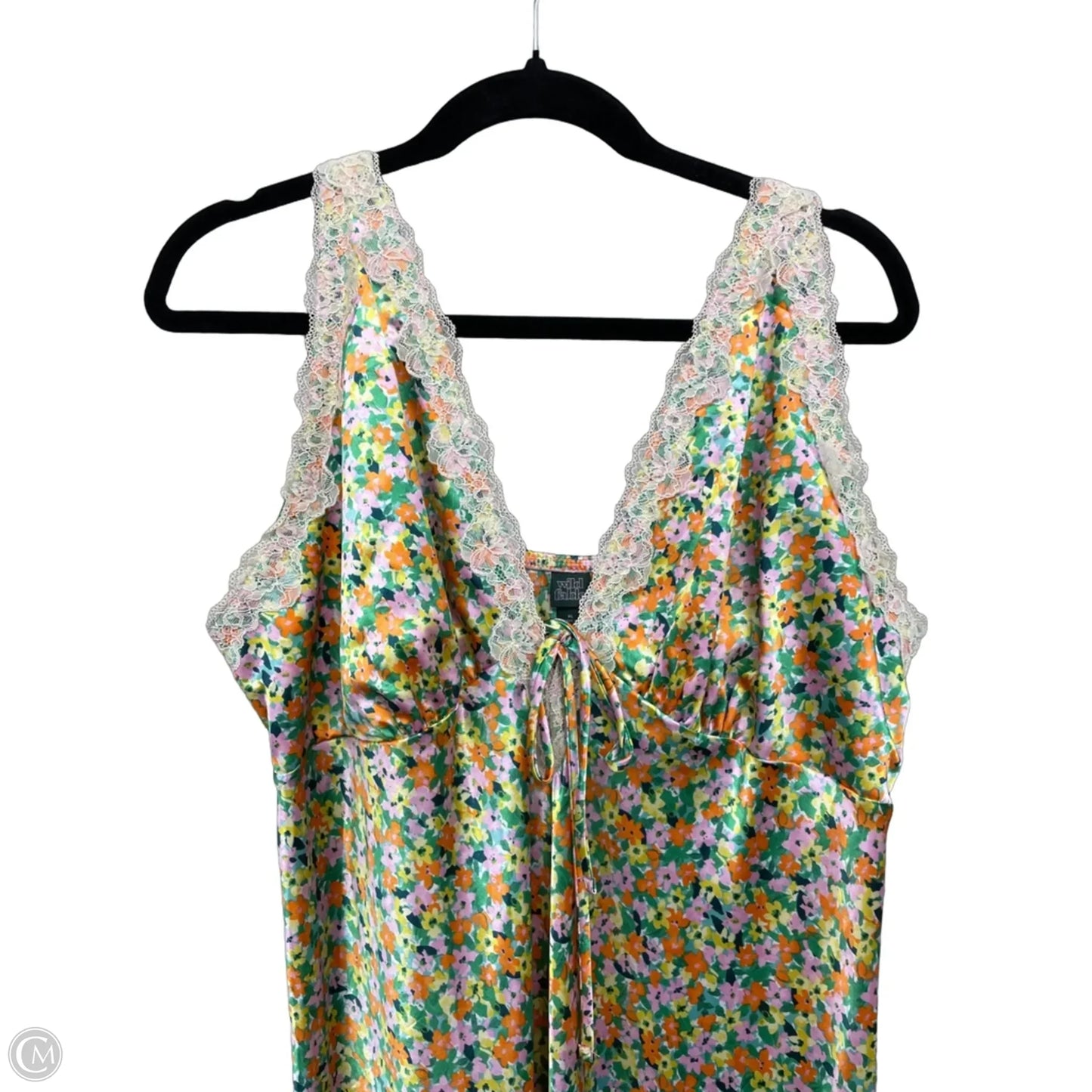 Dress Casual Maxi By Wild Fable In Floral Print, Size: Xl