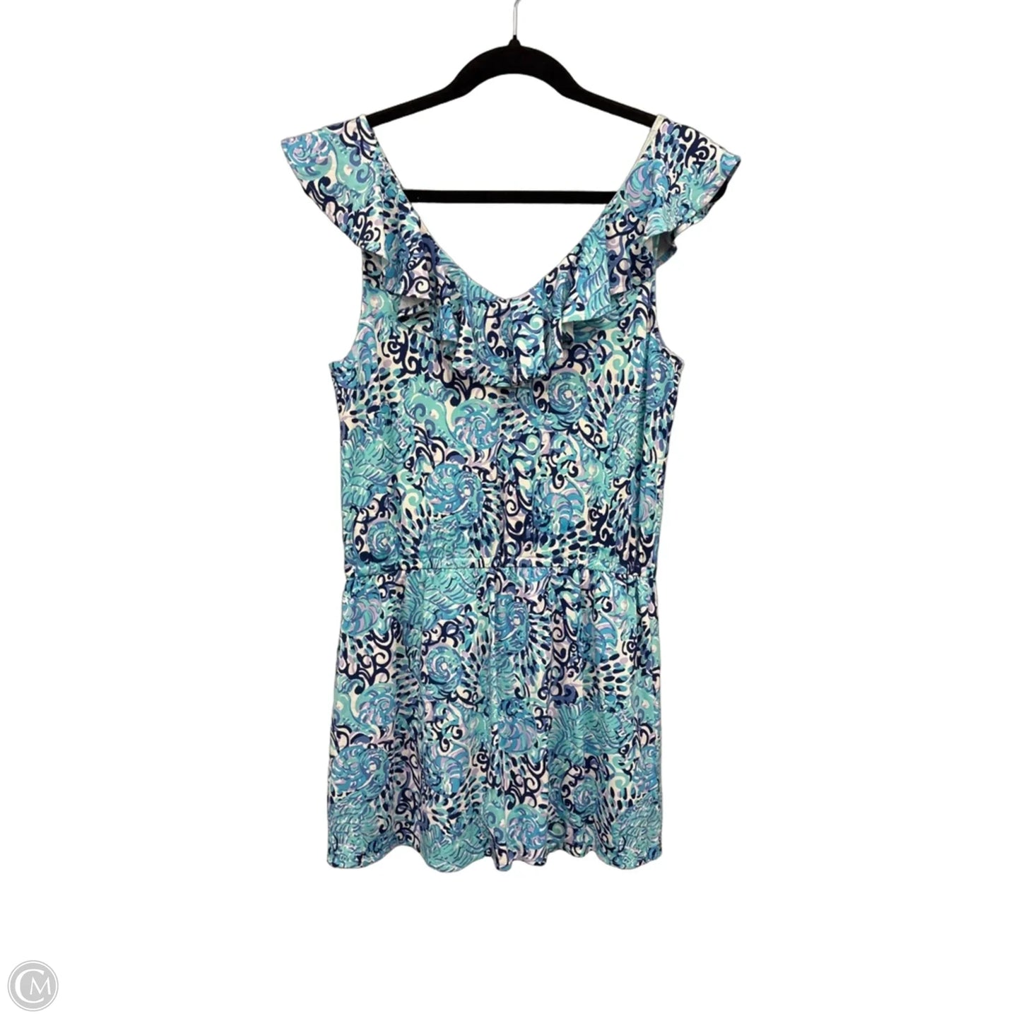 Dress Designer By Lilly Pulitzer In Blue & Purple, Size: S