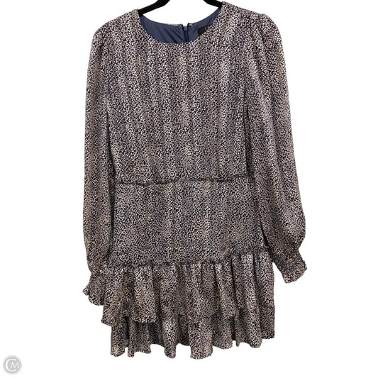 Dress Casual Short By Lulus In Blue & Cream, Size: M