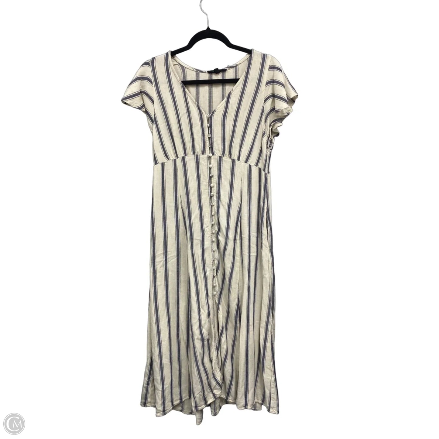 Dress Casual Maxi By Jane And Delancey In Striped Pattern, Size: M