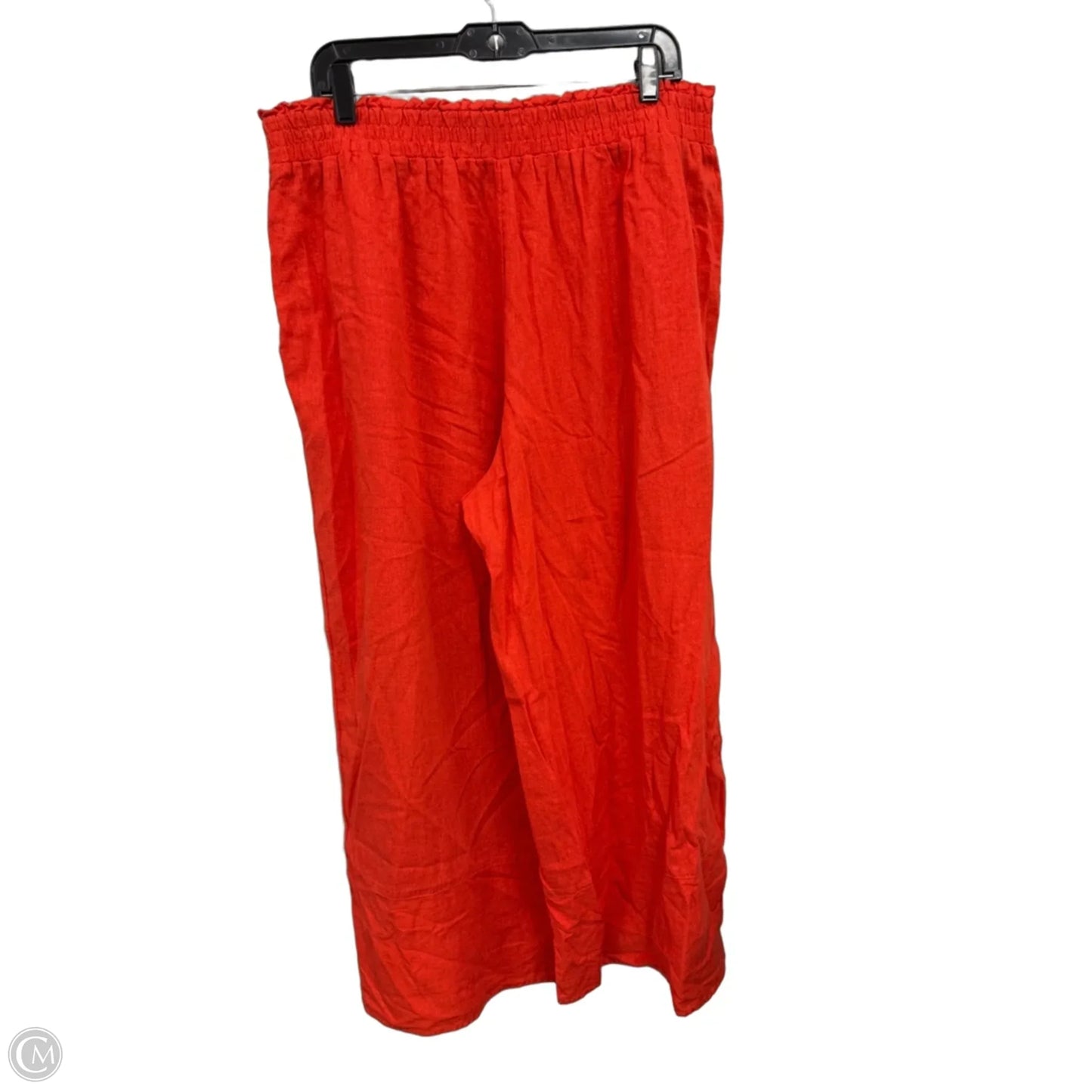 Pants Wide Leg By Lc Lauren Conrad In Orange, Size: Xl
